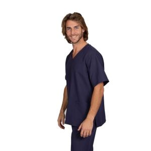 Casaca unisex microfibra Garys Nerea marino