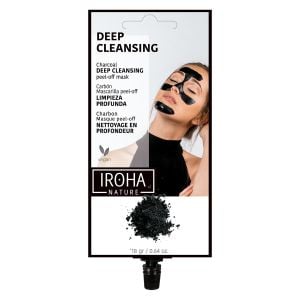 Mascarilla facial peel off carbón Iroha