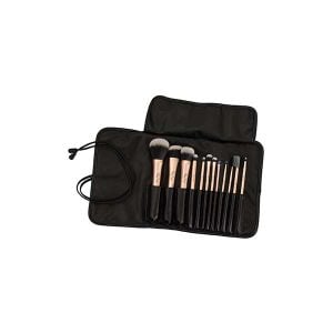 Kit de 12 pinceles de maquillaje de pelo sintético Peggy Sage 